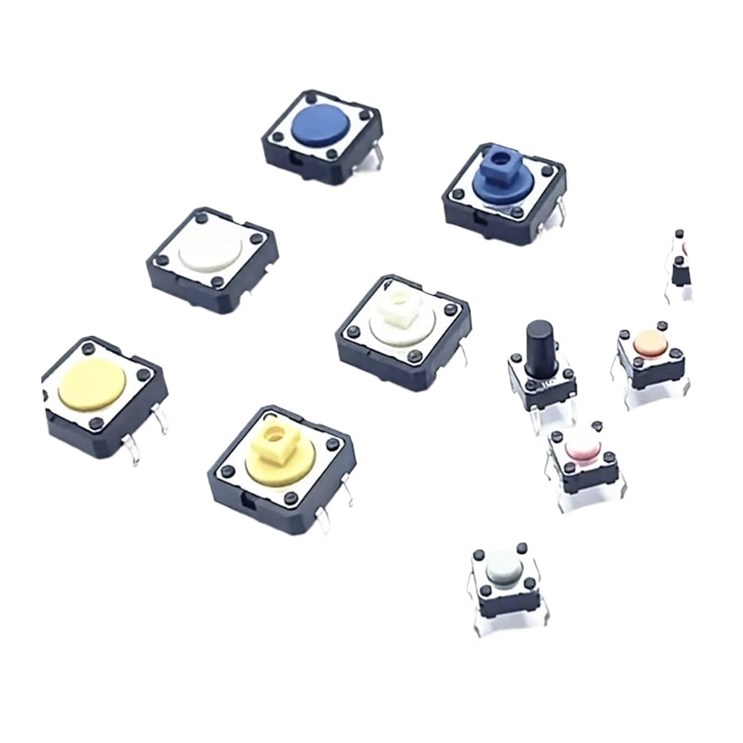 10PCS touchswitch B3F-1000 1002 1005 1020 1022 1025 1050 1055 1060 1062 1070 1072 3152 3102 B3W-1020 1050 1052 6X6(B3F-1060 6X6X7)
