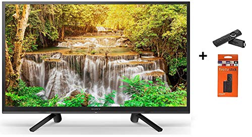 Image of Sony Bravia 80cm (32 Inches) HD Ready LED TV with Fire TV Stick, KLV-32R422F (Black) | Smart Combo