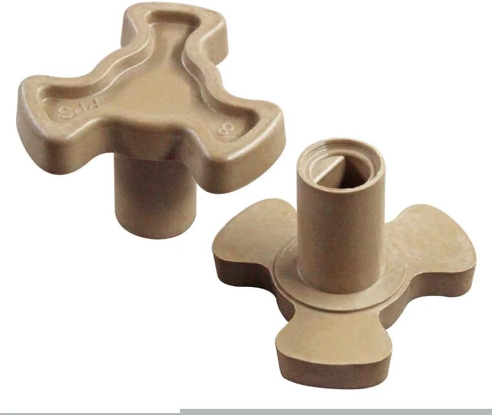 Supporto per vassoio in vetro da 16,3 cm per microonde, rullo girevole a tre bracci, anello girevole per forno a microonde