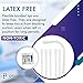 100 Dental Saliva Ejectors Disposable - Medical Grade Latex Free Evacuation Suction Tips - Flexible White Tube with White Tip (100 Pack) by PlastCare USA