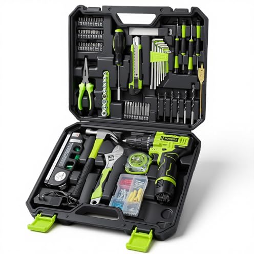 12V 142-Piece Electric Drill Set