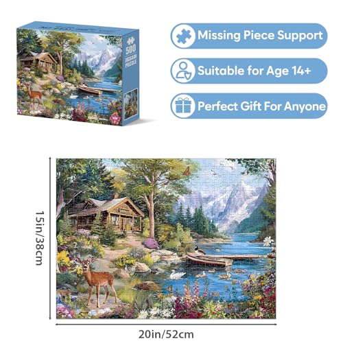 Puzzle de 500 piezas Naturaleza 3+ Anos miniatura 2