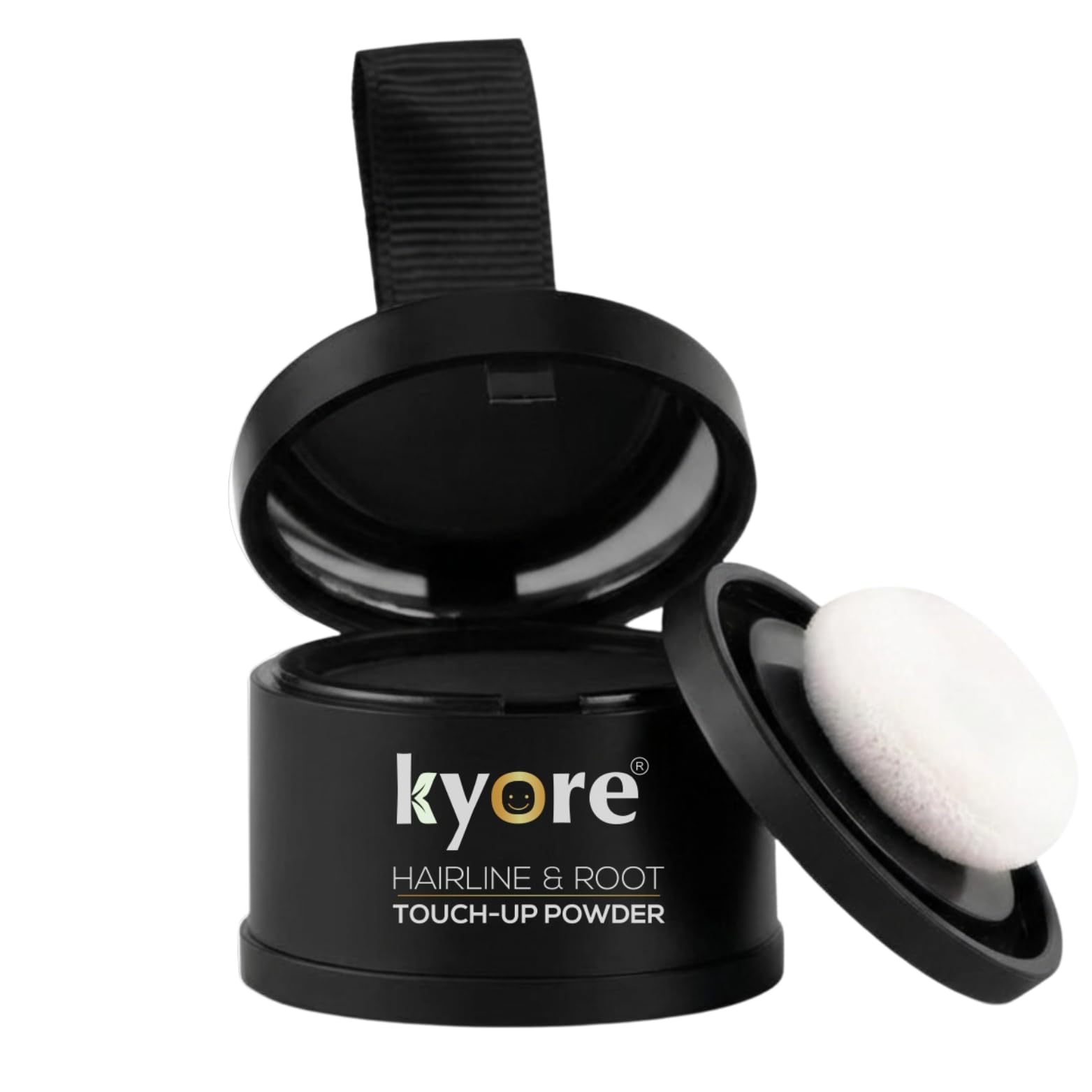 Instant Natural Hairline Colour Touch-Up Powder for Women & Men - Black | Hairline Shadow Powder Stick, Quick Hair Root Touch-Up Stick -Pack of 1-picture-22