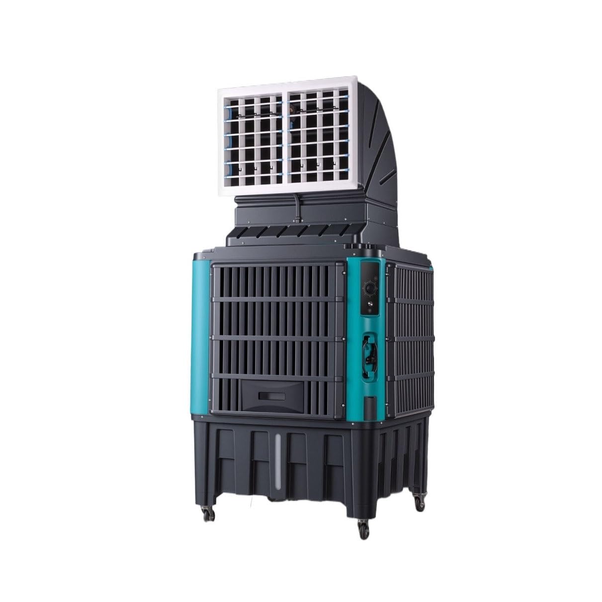 Evaporative Air Cooler Large Ice Addable Industrial Cooler Water Cooling Fan