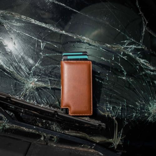 Image of Ekster - Parliament Pop Up Minimalist Wallet for Men - Mens Wallets Leather - RFID Blocking Card Holder Wallet with Push Button and Card Ejection - Leather Wallet - Easy Access