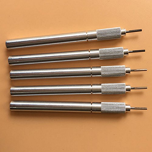 Ioffersuper Metal Slotted Quilling Paper Tool Papercraft Origami Paper Quilling Rolling Pen #TOP2