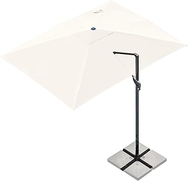 Sunnyglade 10x13 Ft Cantilever Patio Umbrella with 360 Rotation