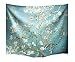 A.Monamour Arazzo da Parete Grande Mandala Mandorlo in Fiore di Vincent Van Gogh Stampa di Arti Classiche Stampa Telo Tessuto Tenda Tovaglia Copriletto Copridivano Arazzi Murale Decorazione