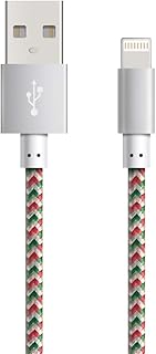 iPhone Charger Cable Lightning Cable [Apple MFi Certified] 1M/3FT Charging USB Syncing Data Nylon Braided CordCompatible with iPhone 14/13/12/11 Pro Max/XSMAX/XR/XS/X/8/7/Plus/6S/6/SE