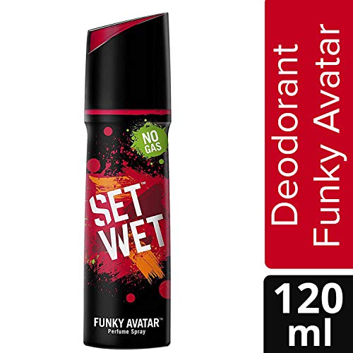 Image of Set Wet Funky Avatar No Gas Deodorant, 120 ml