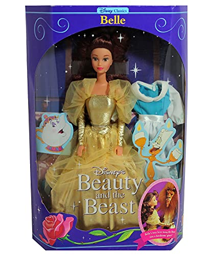 Disney Beauty and the Beast Gold Belle doll