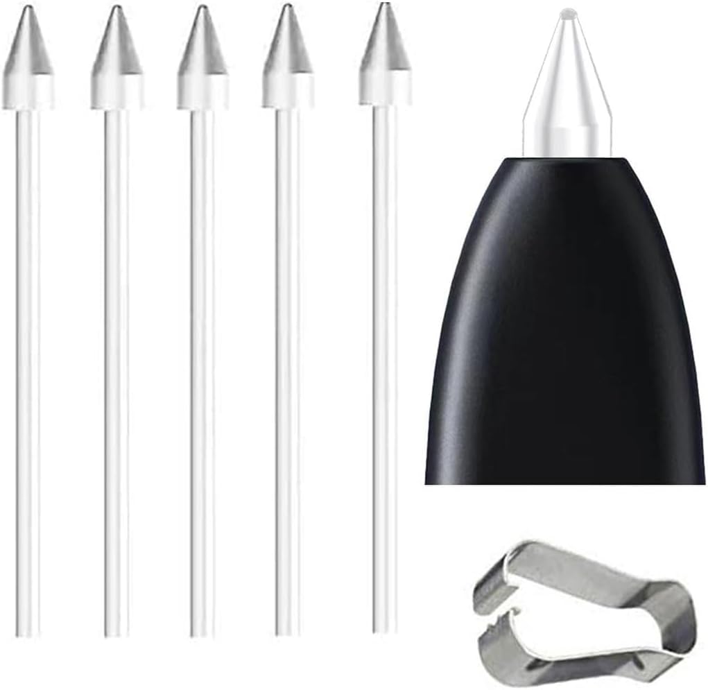 10 PCS Galaxy Tab S9 S Pen Soft Tips/Nibs Compatible with Galaxy Tab S9 Ultra / S9 Plus/Tab S9 FE / S9 S Pen Replacement Tips/Nibs with Tools (S9/S9+/S9 Ultra/S9 FE White*10) image 4