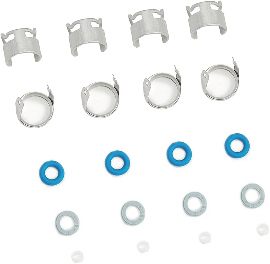 Fuel Injector Nozzle Seals O-Ring Kit Replacement for Audi A4 A6 Fuel Injector #06D998907