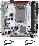 Q670 8-Bay NAS Mini-ITX Motherboard LGA1700(Support 12th/13th/14th Gen. Desktop Processor), 8* SATA3.0, i226-LM 2.5G vPro, 2* DDR5 MAX 64GB, 3* M.2 NVMe, 3* USB3.2, 1*Type-C 20Gbps, Dual 4K Display