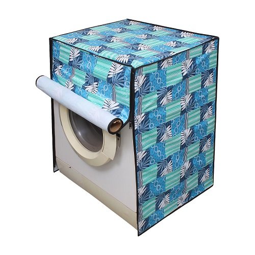 Image of Lithara Waterproof Front Load Washing Machine Cover For 6 kg, 6.2 Kg, 6.5 Kg, 7 Kg (Design 43)