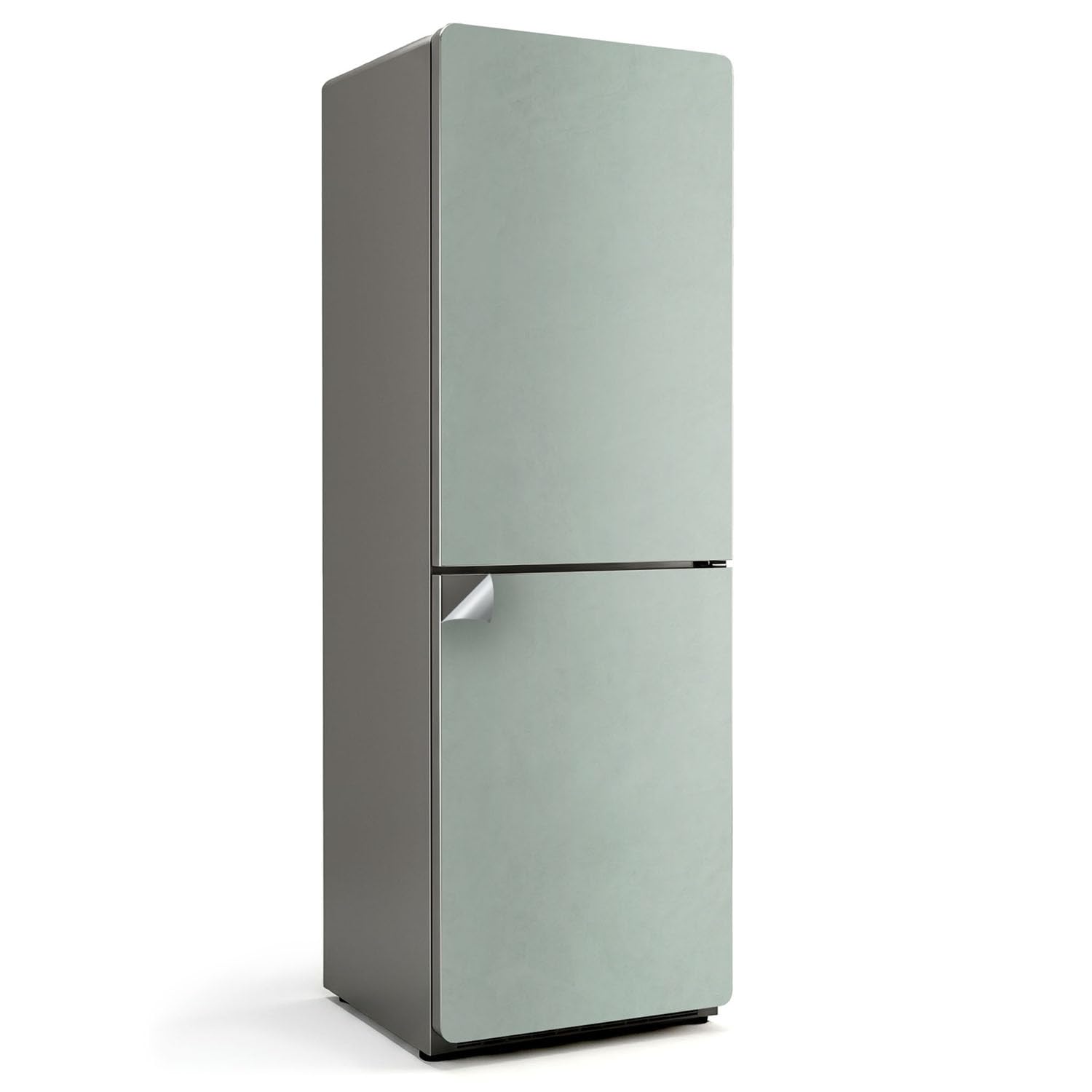 Autocollants pour frigo vert clair film adhésif déco cuisine 60x180
