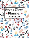 Nursing Student Planner 2021-2025: Large 5 Year Nurse Planner 2021 2025 | Student Nurse Planner 2021-2025 | Five Year Planner for Nursing Students ... Organizer Calendar | Nursing Student Gifts