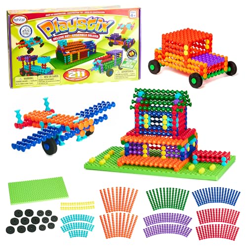 Popular Playthings Playstix 211 Piece