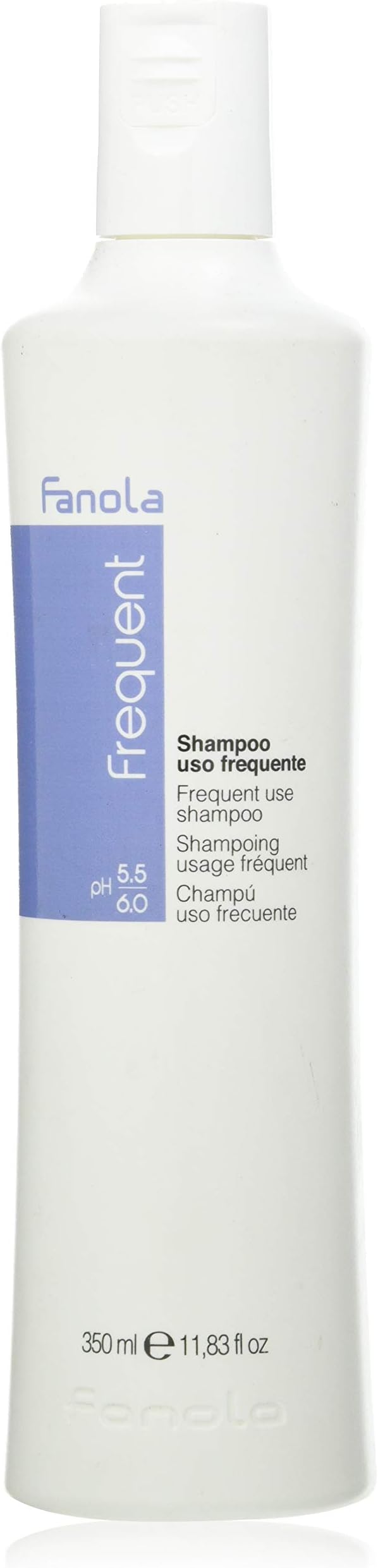 FANOLAFrequent Shampoo, Gentle Shampoo for Daily Deep Cleansing and Hydration to All Types of Hair, for Light, Soft and Scented Hair Without Compromise their Structure, 350