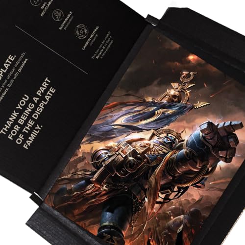 Affiche Warhammer Space Marine Captain Displate en métal de 45x32 cm