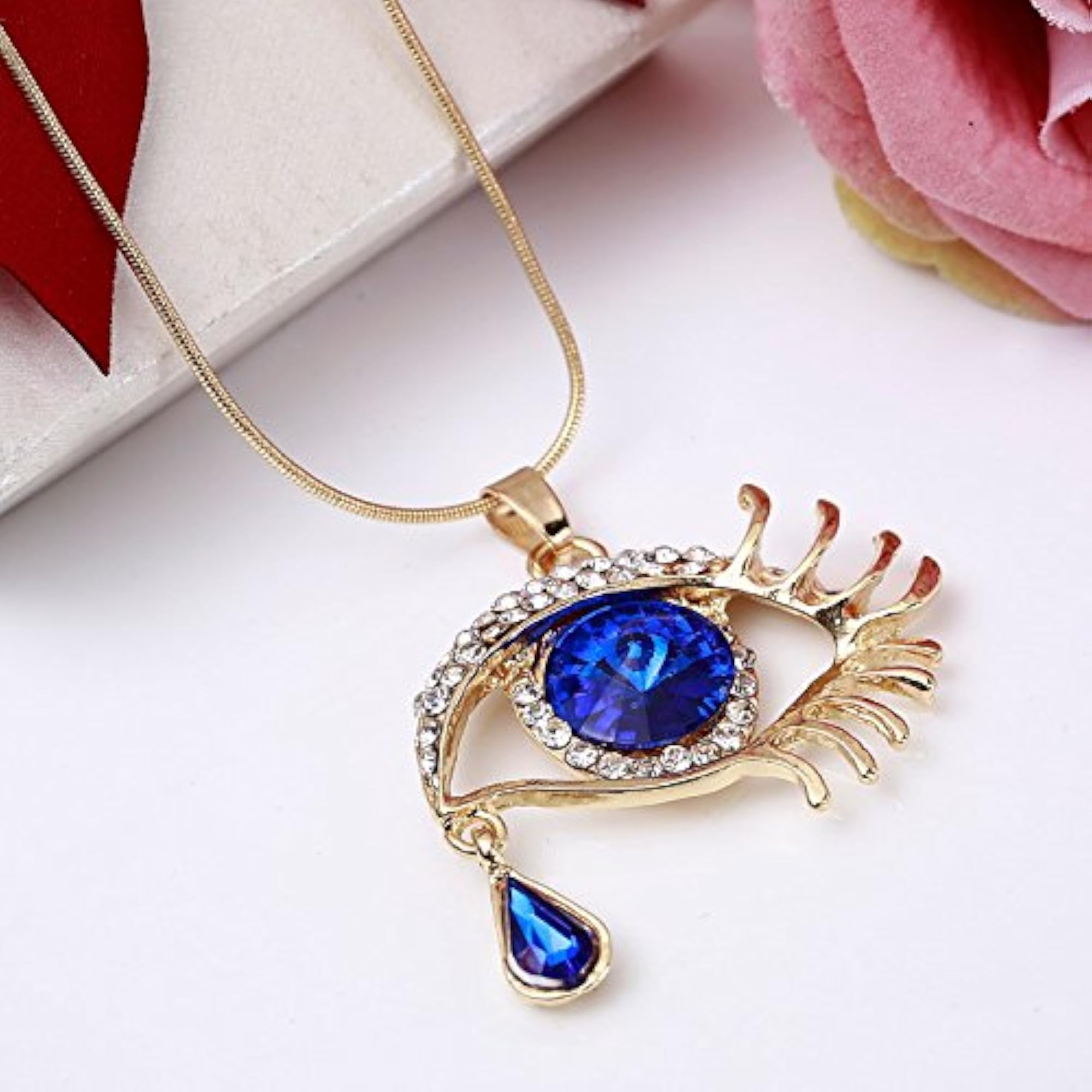 Long Chain Necklace Pendent