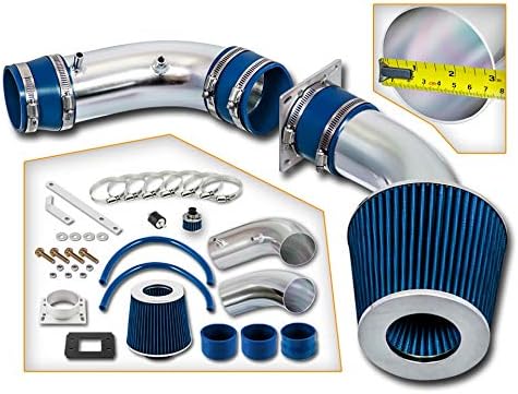 Rtunes Racing Cold Air Intake Kit + Filter Combo BLUE Compatible For 88-95 Toyota 4Runner / Pick Up / T100 3.0L