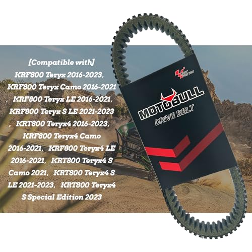 Image of Drive Belt 59011-0043 Compatible with Kawasaki Teryx 800 KRF800 4X4 2016-2024 Teryx4 800 KRT800