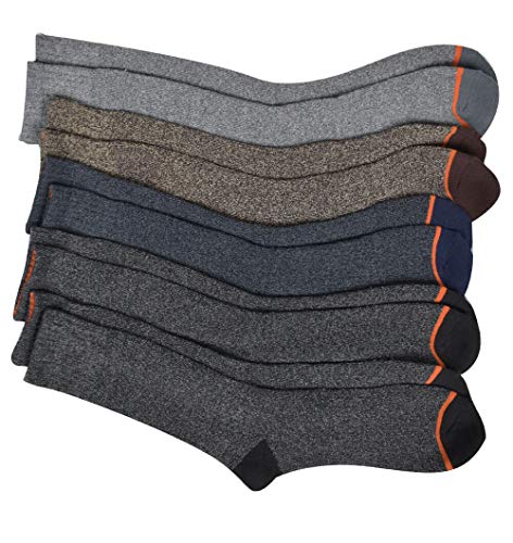 Weatherproof Men's 5 Pack Crew Socks, Assorted, 10-13