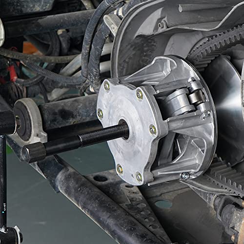 Nicecnc Black Golf Cart Metal Clutch Puller Tool Compatible With Yamaha G1 G2 G9 G11 G14 G16 G22 1979-2006,Replaces 90890-01876-00（Upgraded Version） #TOP3