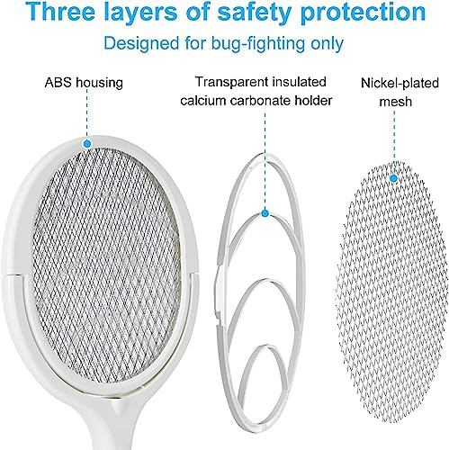Mejores precios y opiniones de Raqueta electrica mata mosquitos los preferidos por los clientes. 30 Imagen adicional