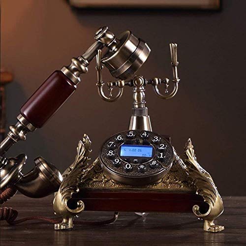 Telefono retrò Telefono Vintage Telefono Antico Telefono retrò Fashion Creative American Home Office Telefono Fisso Fisso
