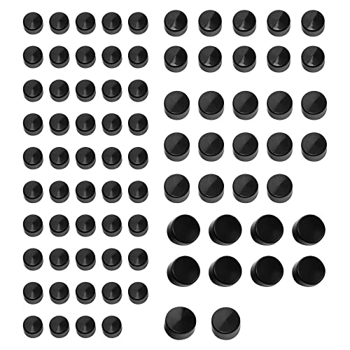 XMT-MOTO Motorschraubenabdeckungs-Set passend für Harley Evolution und Twin Cam Motoren, schwarz