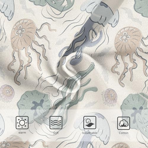 Little Girl Underwear Toddler Panties Kids Undies Jellyfish Soft Cotton Briefs 2T-8Y3