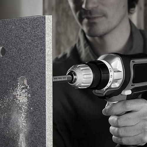 Noeaike 10-6MM-HOLEDRILL Diamond Drill Bits,Noeaike 10-Pack 1/4"(6Mm) Dry Diamond Core Drill Bit Set For Ceramic,Granite,Tile,Glass,Marble,Brick,Stone thumb #1