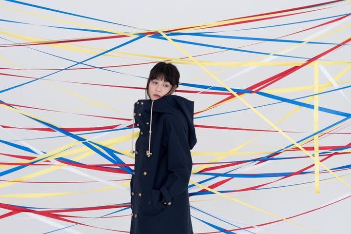 ネイビーhazama エンペラーパーカー18SS