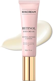 Hicream Crema de ojos para líneas finas, arru...