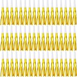 LCPQMZGH 48 Pcs Gold Noise Makers, Party Blowers, New Years Eve Noise Makers, for Baby Shower, Kids Birthday, New Year Party Favor - Gold