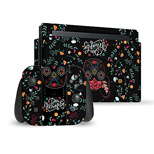 Skin Nintendo Switch de qualité premium en vinyle avec design artistique de Bulldog français