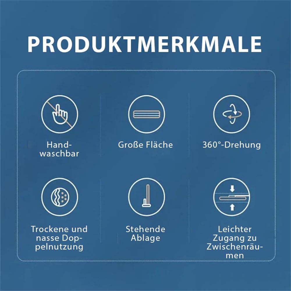 CleanMagic™ - Snelle 180° Schoonmaak Borstel Zeem