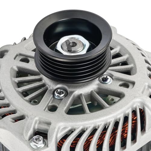 Image of KAX Alternator Fit for Outback 2005-2009 2.5L 2006-2009 2.5T, Legacy 2005 2008-2009 2.5L 2008-2009 2.5T, Legacy 2006-2007 All Models for 11024N 12V 110Amp CW S5 5-Groove Pulley