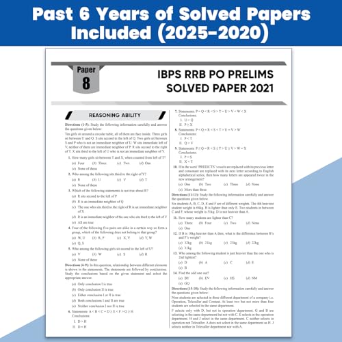 byPW(Author)Format:Paperback PW IBPS RRB Clerk & PO 24 Yearwise - Image 7