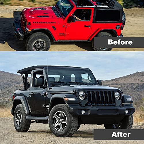 Estribos laterales para Jeep Wrangler JK 2007-2018 miniatura 7
