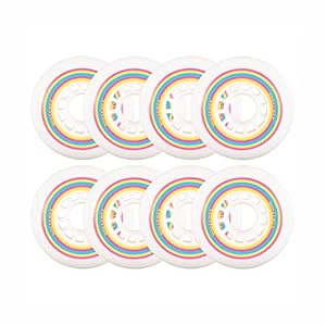 Rollerex Lollipop 72mm Inline-Skate-Rollen 8er-Pack