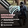 FVRITO Mini Bike Exhaust Pipe Kit for Predator 212cc 224cc 196cc Coleman CT200U BT200X CT200U-EX 6.5hp GX160 GX200 Small Engine Baja Warrior Massimo MB200 Go Kart Parts Black