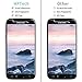 HPTech (2-Pack Galaxy S7 Screen Protector - Tempered Glass Film For Samsung Galaxy S7, Easy to Install, Bubble Free, 9H Hardness