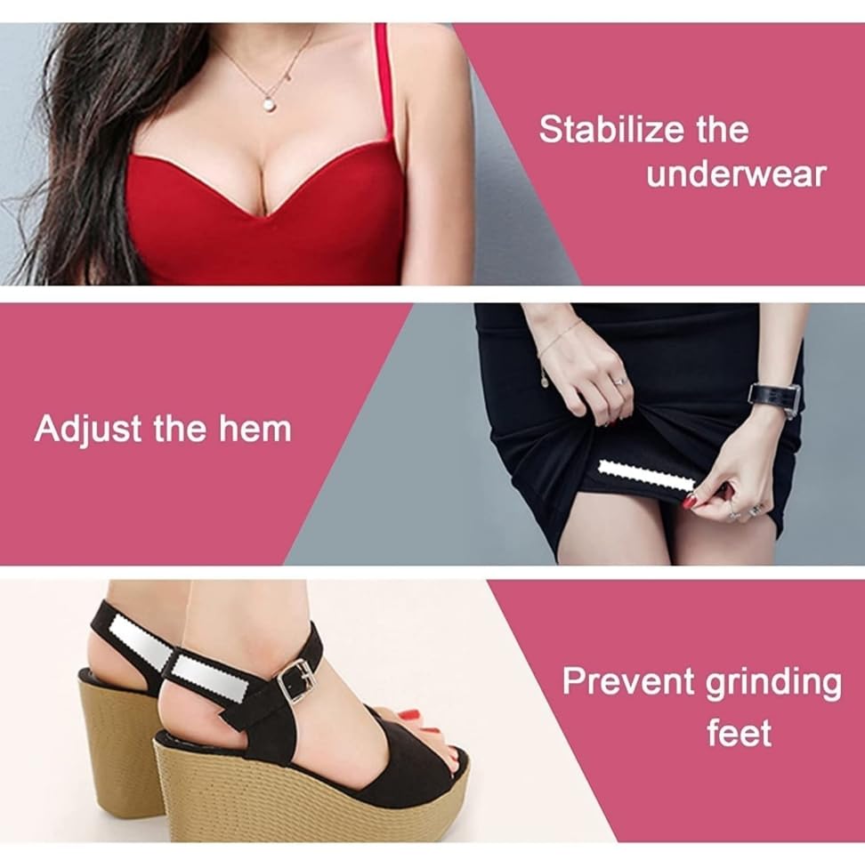 Fashion Tape for Clothes Tape and Body Tape Invisible Double sided Body Tape Fabric and Skin Friendly Strong Adhesive for Clothes (36)