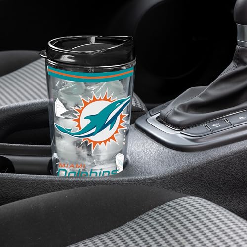 Image of Rico Industries NFL Football Miami Dolphins Double Wall 20oz Tritan Tumbler
