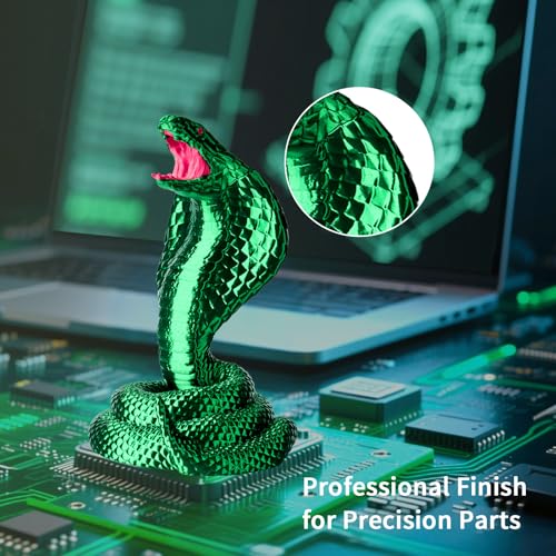 Image of ERYONE Silk PLA Filament for 3D Printer, 1.75mm + /- 0.03mm, 1kg (2.1LBS) /Spool, Silk Green