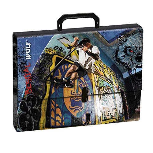 Busquets maletin cartón Bestial Wolf by DIS2