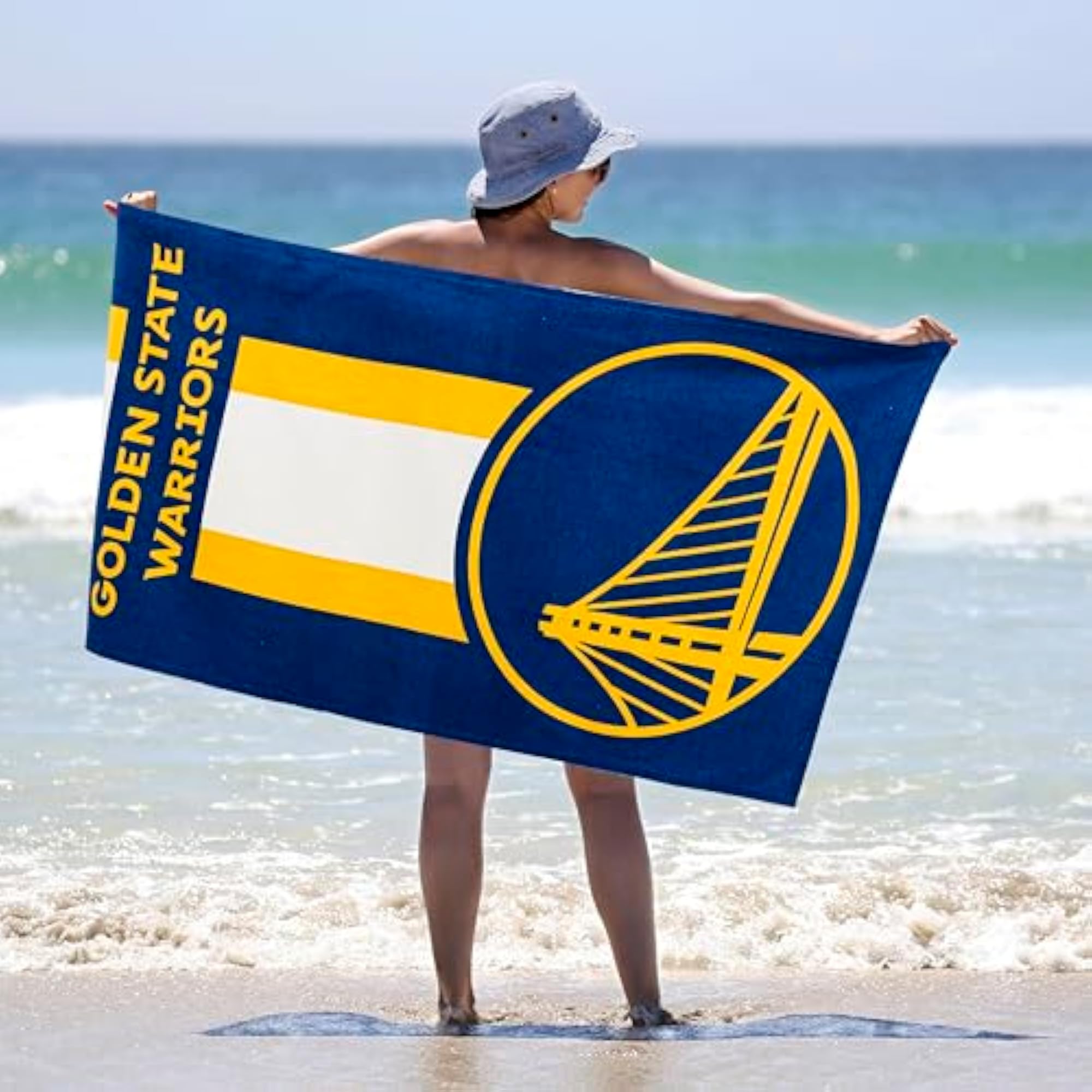 NBA Golden State Warriors Beach Towel, 30" x 60"